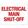 thumbnail image 1 of Electrical Main Shut-Off Sign,, 1 of 1
