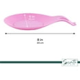 thumbnail image 6 of Servette Home Round Silicone Spoon Rest & 4oz Glass Salt and Pepper Shaker Set - Pink, 6 of 6