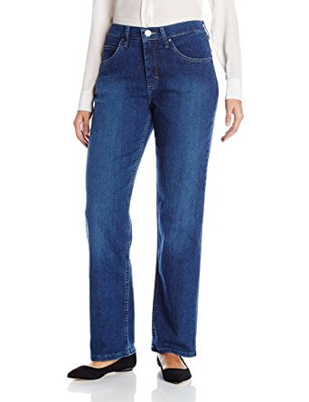 lee classic fit straight leg jeans petite
