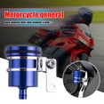 thumbnail image 4 of Depósito de líquido de frenos universal para motocicleta, depósito de embrague, copa de aceite (negro) Hugtrwg  Para estrenar, 4 of 8