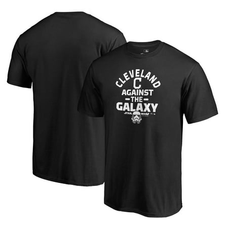 Cleveland Indians Fanatics Branded MLB Star Wars Against The Galaxy T-Shirt -