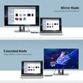 thumbnail image 5 of USB C to VGA Cable Adapter Black 3 Feet/1.2m,QGEEM Type C to VGA Cable Compatible with MacBook Pro,Dell XPS 13/15,Surface Book 2,HP Spectre x360,Lenovo Yoga 910 & More,VGA to USB C, 5 of 7