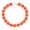 Orange, variant on Women Necklace Simple Style 19 Bubblegum Beads Extension Chain Gift Unisex Colorful Beaded Couple Clavicle Necklace for Dating