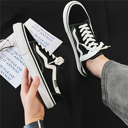

SHZHLAIFUZB Comfortable Stylish Men‘s Breathable Mid-Top Sneakers for All-Season Non-Slip Street & Casual Wear