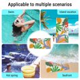 thumbnail image 4 of Summer Savings Boovnll 28x59" Beach Towels, High Absorbent Quick Dry Sand Free Microfiber Lightweight Beach Towel for Beach, Yoga, Gym, Travel, Pool, Beach Accessories, Beach Towels Oversized, 4 of 8