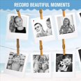 thumbnail image 4 of Print Paper,24 Rolls 57X30mm with Core Photo Print Thermal Paper Rolls Instant Print Camera Refill Paper,24 x Camera Refill Print Paper,White, 4 of 7