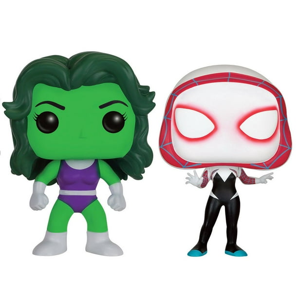 Funko Pop She-Hulk/Spider-Gwen Two Pack Exclusive. Funko -