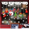 thumbnail image 1 of Etiqueta engomada de la decoración de Navidad Etiqueta de la ventana de Navidad Decoración de bricolaje Etiqueta de la decoración de Navidad (HL-038, 1 of 5