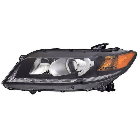 Left Headlight Assembly - Compatible with 2013 - 2015 Honda Accord EX-L Coupe 3.5L V6 2014
