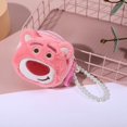 thumbnail image 1 of Lindo monedero de peluche de Sanrio, creativo bolso de almacenamiento con diseño de dibujos animados de melodía kulomi, llavero colgante al, 1 of 4