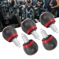 thumbnail image 3 of 5pcs 50x45mm Fitness, Pin Knob Release Synthetic Cardboard Spring Loaded Pull Pop Pull Pin Fitness Handle Exercise Spare Accessory M16Black and Red, 3 of 7