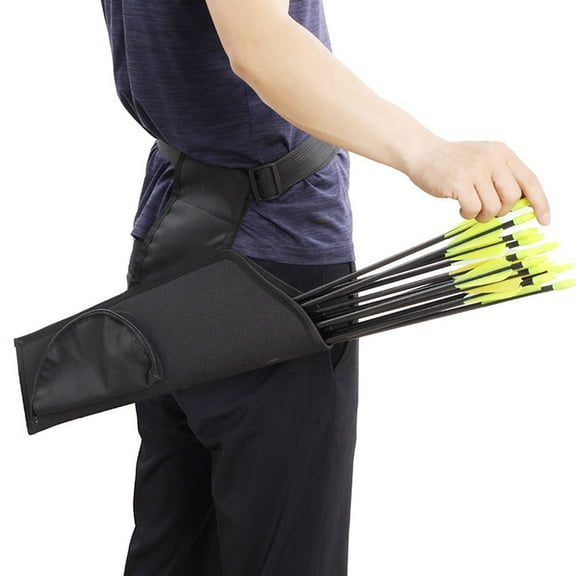 Arrow Quiver Portable Waist Holder Hip Bag Pouch Belt Bow Hunting