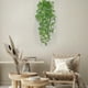 thumbnail image 5 of Adorno de pared verde artificial, adorno de pared con flores de plástico, decoración de pared verde artificial, arte de pared con plantas de hojas grandes, decoración fácil para el hogar,, 5 of 9