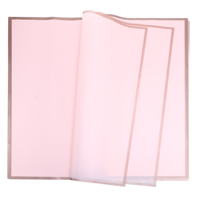 MasteelfCA 20Pcs Gild Wrapping Paper Bouquet Packing Paper Gift Wrapping Paper