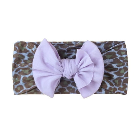 

Infant Haeadbands Headwear Printed Girls Boys Leopard Stretch Cute Spring Summer Vacation Outwear Cute Trendy Newborn Hair Accesories