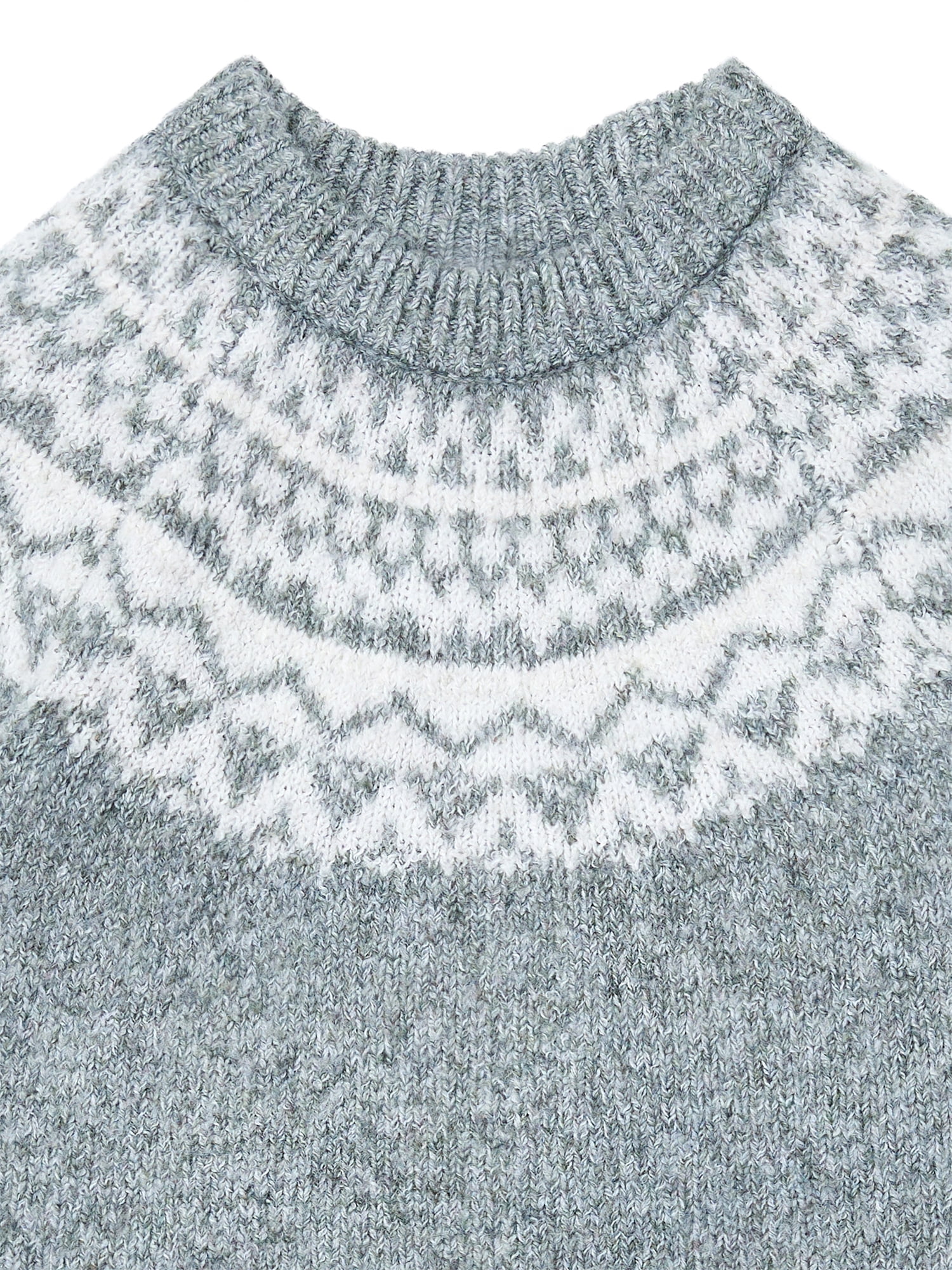 Modern Moments by Gerber Toddler Girl Raglan Sleeve Sweater Knit Dress, Sizes 12M-5T