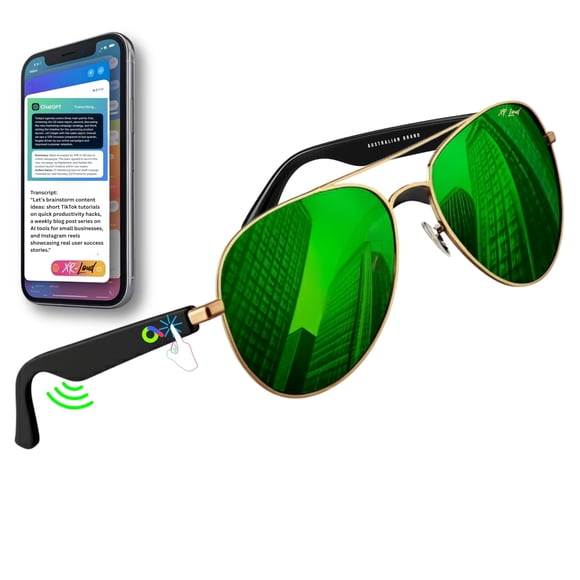 Lentes inteligentes XR Loud G-Revo Coating Lens AI Bluetooth 5.3