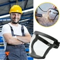 thumbnail image 2 of MOQIN Clear Full Safety Face Shield for Adults Women Men, Adjustable &Reusable Super Protective Face Shields with Super Lightweight,High-Definition,Anti-Fog,Outdoor Full Protection Face Shield, 2 of 4