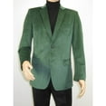 thumbnail image 5 of Mens BASSIRI Velvet Sports Coat Grammy Award, LEONARDI J1042 Hunter Green, 5 of 7