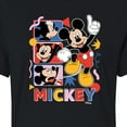 thumbnail image 3 of Disney - Mickey Tribute Panels  - Juniors Cropped Cotton Blend T-Shirt, 3 of 5