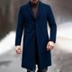 thumbnail image 4 of Ceisia Men's Slim Fit Wool-Blend Single-Breasted Long Wool Coat Gift, 4 of 8