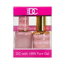 DND - DC Duo Soak off Gel & Matching nail polish - Strawberry Latte #077
