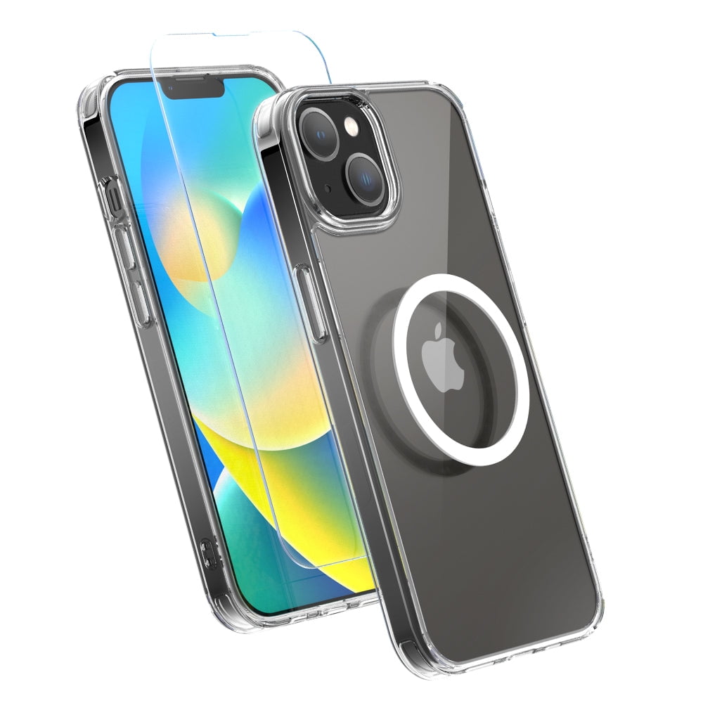 XClear (4 in 1 Bundle) For iPhone 14 3Pack Screen Protector & 1pc