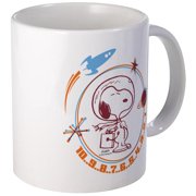 CafePress Snoopy Blast Off Mugs Unique Coffee Mug, Coffee Cup CafePress by
