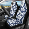 thumbnail image 3 of Uorisanigo Hibiscus Flower Car Seat Covers for Women Anti-Slip Back Fabric Waterproof Front Seat Covers Easy to Install Universal Size Fit for Most Cars SUVs Trucks Vans, 3 of 7