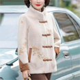 thumbnail image 3 of Faux Mink Fur Elegant Coat: Warm Insulated Outerwear, 3 of 6