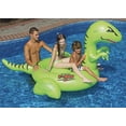 thumbnail image 2 of Swimline Giant T-Rex Inflatable Ride-On Pool Float, 2 of 5