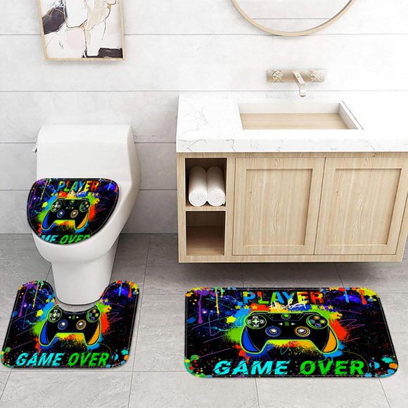 Video Game Bathroom Decor