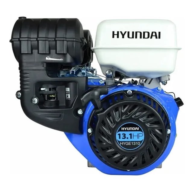 Motor A Gasolina Hyundai 4 Tiempos 13.1 Hp C/ Cuñer Hyge1310