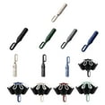 thumbnail image 3 of keepw Foldable Oversized Sun Umbrella Outdoor Activities Handle Loop Buckle Allows 27 inches [black], 3 of 6