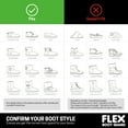 thumbnail image 6 of FLEX BOOT GUARD Compatible with UGG Boot, Waterproof Silicone Rubber Shoe Covers, Reusable Upgraded Overshoes, Non-Slip Washable for Women, Men (L (Men 9-11), Light Yellow), 6 of 7