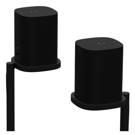 Sonos - Speaker Stands (2-Pack) - Black