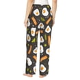 thumbnail image 6 of Pajama Pants Women - Bacon Omelette Rosemary Soft Breathable Sleep & Lounge Pants for Women, Comfy Casual Pj Pants Bottoms with Pockets, 6 of 7