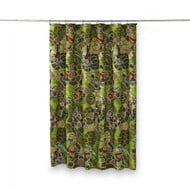 Nickelodeon Teenage Mutant Ninja Turtles Micro Fiber Shower Curtain, Camo
