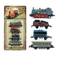 thumbnail image 1 of Simulation Toy Retro Steam Locomotive - Pull Back and Simulate Steam Locomotive Model for Boys, 1 of 5