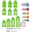 thumbnail image 6 of GAXIRE Sewing Bias Tape Maker Kit Green Plastic 1 Set, 6 of 6
