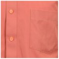 thumbnail image 4 of Manchester Camisa de Vestir Regular Fit  Salmon, 16.5" Cuello 33" Manga Manchester 5016A, 4 of 4