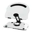 thumbnail image 4 of Soporte ajustable para tableta, soporte giratorio para tableta, acrílico, accesorios de escritorio de oficina, 360 grados Negro, 4 of 9