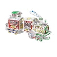 thumbnail image 2 of Vikszoy Car Toys Clearance! Kids DIY Doodle Puzzle Christmas Train Painting Set Stereo Puzzle Toys, 2 of 4