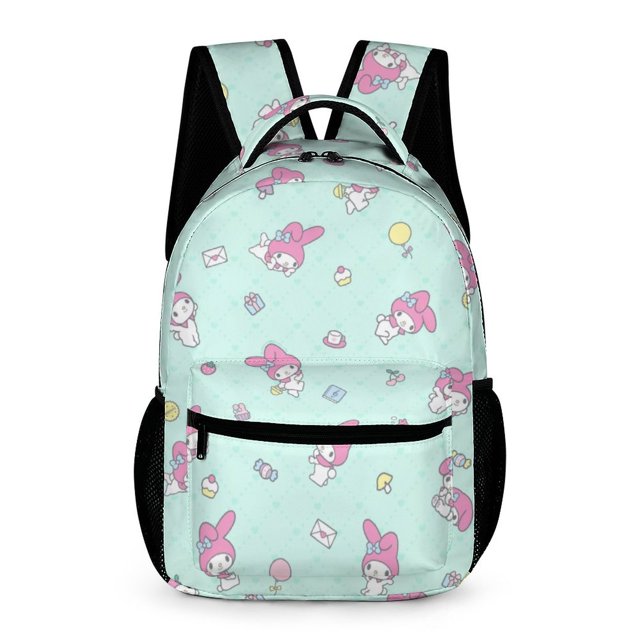 My Melody Laptop Backpack School Student Book Bag Satchel Rucksack