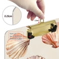 thumbnail image 6 of FORMRS Acrylic Clipboard with Low Profile Clip Standard A4 Letter Size, 12.5" x 9", Purple Seashell, 6 of 8