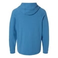 thumbnail image 5 of North End NE729 Men's Spirit Textured Hooded Pullover-Light Nautical Blue Heather-3XL, 5 of 6