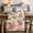 White, variant on Table Runner Dresser Scarves 70 Inch Long,Watercolor Pumpkin Maple Leaves Flax Linen Dining Table Runners Thanksgiving Fall Plant Tabletop Scarf for Wedding Holiday Party Kitchen