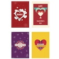 thumbnail image 4 of GFHFHITJ 8PC Valentine's Day Heart-shaped Greeting Card Small Gift Card Holiday Card, 4 of 7