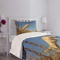 thumbnail image 5 of Ambesonne Hunting Quilted Bedspread Set 2 Pcs, Purebred Labrador, Twin Size, Multicolor, 5 of 6