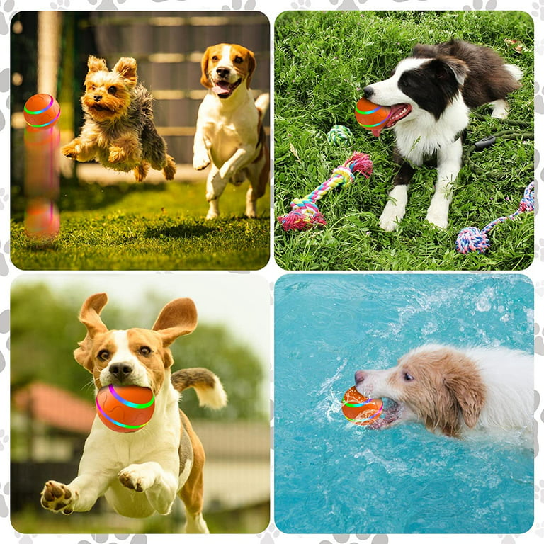 Electric Dog Toys Auto Rolling Ball Smart Dogs Cat Ball Toys Funny Self-moving  Puppy Games Pet Indoor Interactive Play Supply - AliExpress